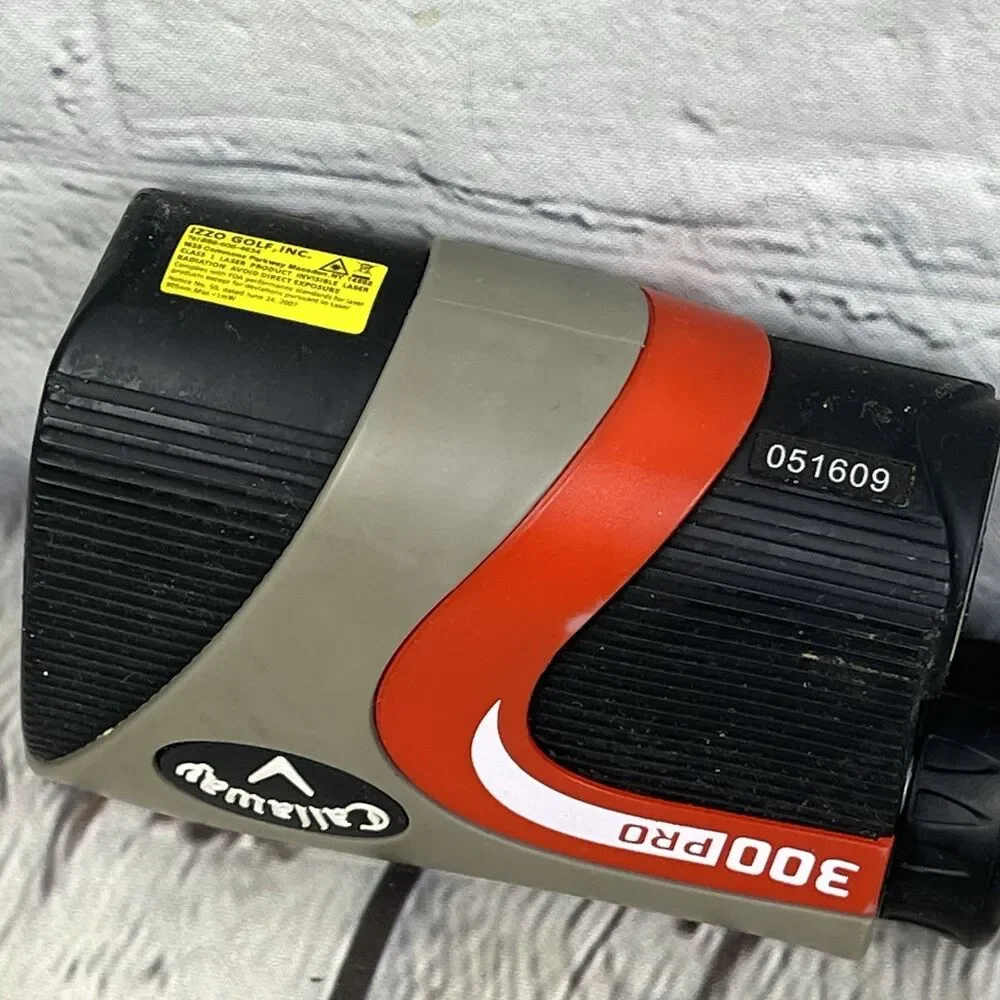 Callaway 300 Pro Laser Golf Rangefinder - No Slope - Not Magnetic